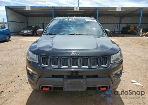 2018 Jeep Compass Trailhawk из США, поврежденный, VIN 3C4NJDDB6JT485156
